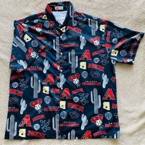 Tyson Arizona Diamondbacks Thematic Black Shirt Size XL